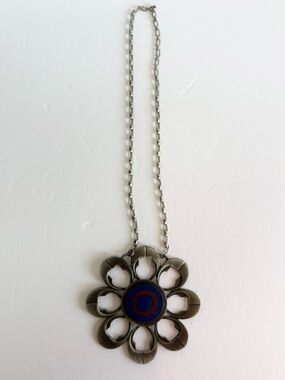 Vintage Silver Metal Necklace